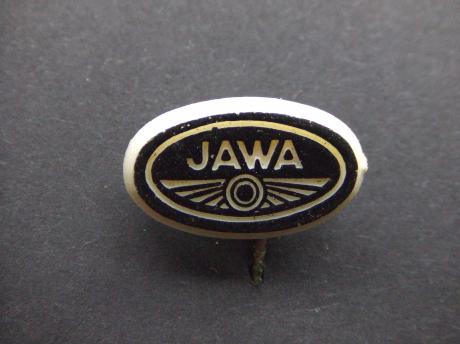 Jawa motor zwart-wit logo